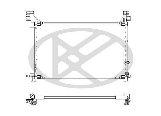 Kondensator, Klimaanlage