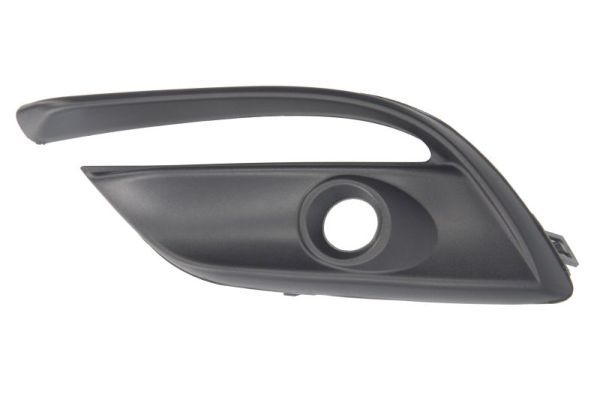 Stoßstangengitter vorne L (mit Löchern für Halogenscheinwerfer, kunststoff, schwarz) passt zu: MAZDA 3 BM 02.17-03.19