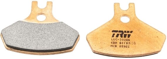 Bremsbelagsatz, Scheibenbremse