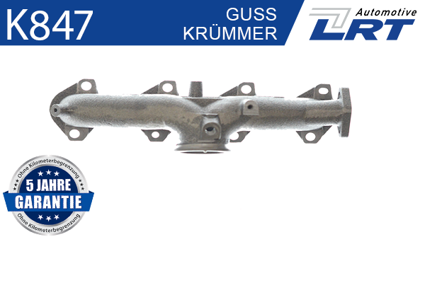 Krümmer, Abgasanlage