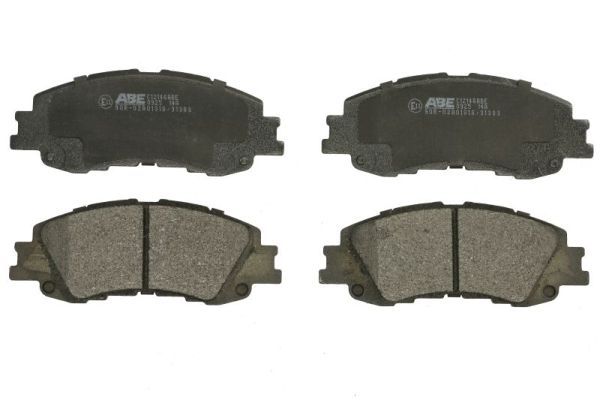 Bremsbelagsatz, Scheibenbremse