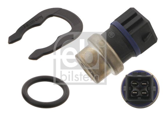 Kühlmitteltemperatur -Sensor (anzahl der Pins: 4, blau/schwarz) passt zu: SEAT ALHAMBRA, AROSA, CORDOBA, CORDOBA VARIO, IBIZA II, INCA, TOLEDO I, SKODA FELICIA CUBE, FELICIA I 1.0-2.8 02.88-03.10