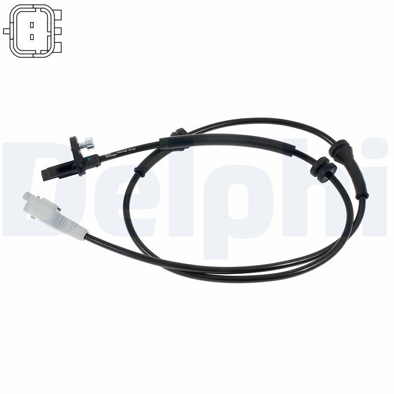 ABS-Sensor hinten L/R passt zu: CITROEN BERLINGO, BERLINGO MULTISPACE, BERLINGO/MINIVAN, C4 GRAND PICASSO I, C4 PICASSO I, PEUGEOT 5008, 5008 I, PARTNER, PARTNER TEPEE 1.2-Electric 10.06-