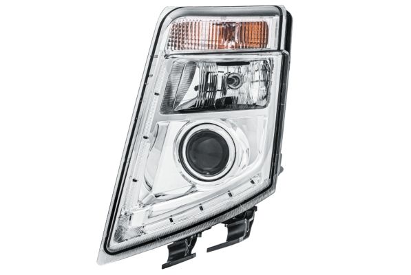 Scheinwerfer L (H7/H7/LED/PY21W, Manuell, ohne motor, einsatzfarbe: chrom, blinkerfarbe: durchsichtig) passt zu: VOLVO FH, FH II, FH16, FM 09.05-