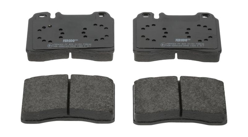 Bremsbelagsatz, Scheibenbremse