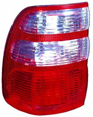 Lampe hinten L (äußerer Teil, blinkerfarbe weiß, glasfarbe rot) passt zu: TOYOTA LAND CRUISER 100 J1 Off-Road 01.98-08.07