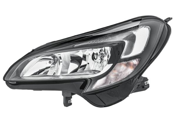 Scheinwerfer L (Halogen/LED, H7/H7/LED/PSY24W, elektrisch, mit motor) passt zu: OPEL CORSA E, CORSA E/HATCHBACK