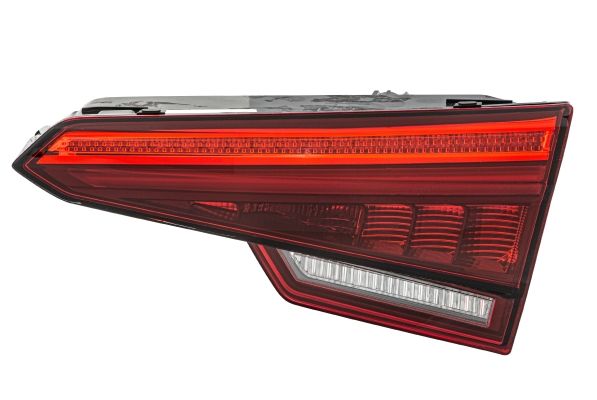 Lampe hinten R (Innenteil, LED, blinkerfarbe weiß, glasfarbe rot, rückfahrlicht) passt zu: AUDI A4 B9 Sedan 05.15-