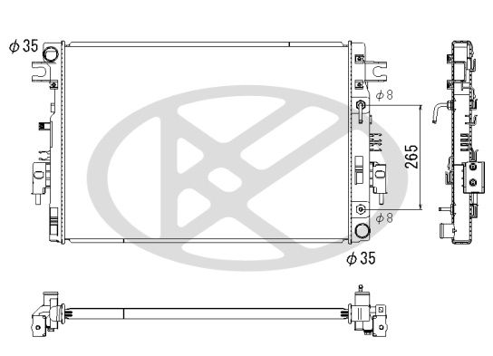 Kühler, Motorkühlung