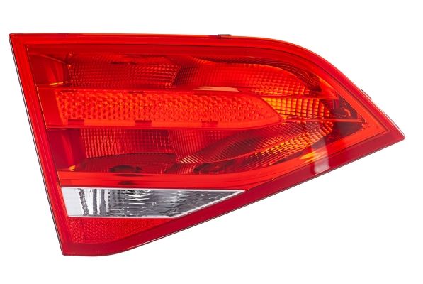 Lampe hinten L (Innenteil, P21W/W16W, glasfarbe rot/transparent, nebellicht, rückfahrlicht) passt zu: AUDI A4 B8 Sedan 11.07-10.11
