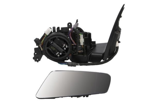 Außenspiegel L (elektrisch, asphärisch, beheizt, spurwechselassistent, mit Speicher, elektrisch klappbar, kein gehäuse) passt zu: MERCEDES C-KLASA W204 03.11-12.13