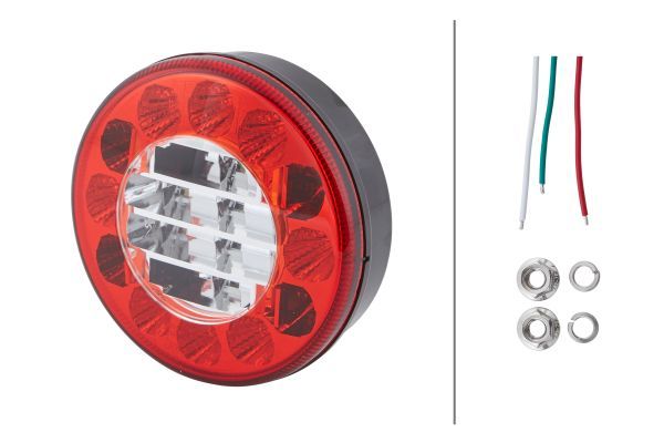 Lampe hinten L/R (LED, 12/24V, nebellicht, rückfahrlicht)