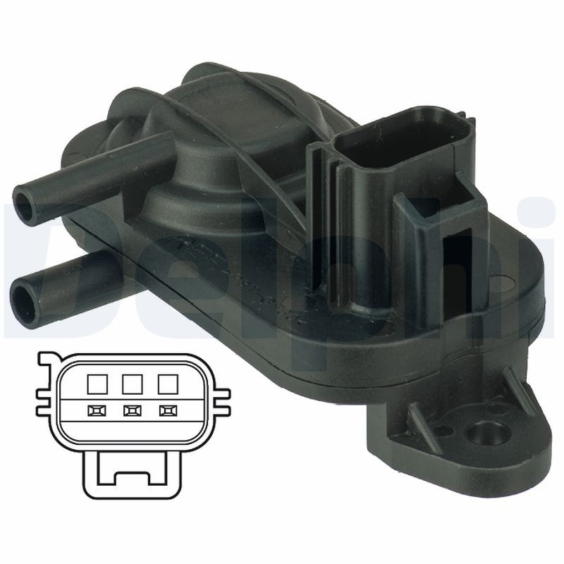 Abgasdrucksensor (anzahl der Pins: 3) passt zu: VOLVO C30, C70 II, S40 II, S60 I, S80 II, V50, V70 II, V70 III, XC70 I, XC90 I, FORD C-MAX, FOCUS C-MAX, FOCUS II, FOCUS II/KOMBI 1.6D-2.7D 10.00-
