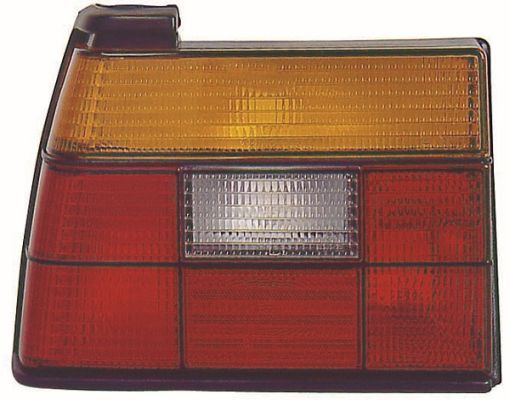 Lampe hinten L (blinkerfarbe gelb, glasfarbe rot) passt zu: VW JETTA II Sedan 01.84-07.92