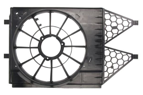 Gehäuse des Kühlerlüfters passt zu: SEAT IBIZA IV, IBIZA IV SC, IBIZA IV ST, SKODA FABIA II, ROOMSTER, VW POLO IV, POLO V 1.2-1.9D 09.02-