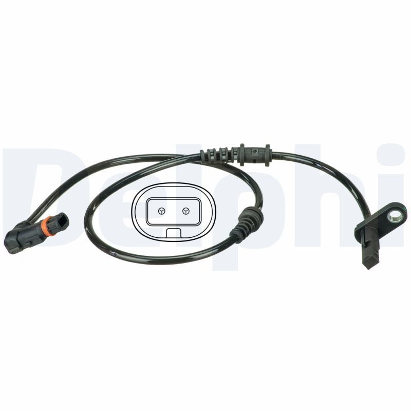 ABS-Sensor vorne L/R passt zu: MERCEDES E (A207), E (C207), E T-MODEL (S212) 1.8-5.5 01.09-12.16