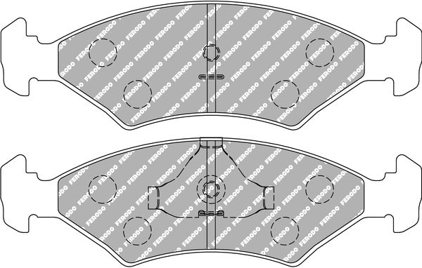 Bremsbelagsatz, Scheibenbremse