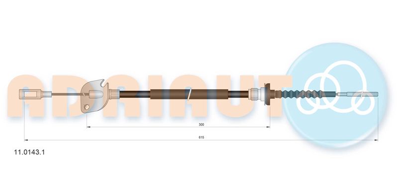Seilzug, Kupplungsbetätigung