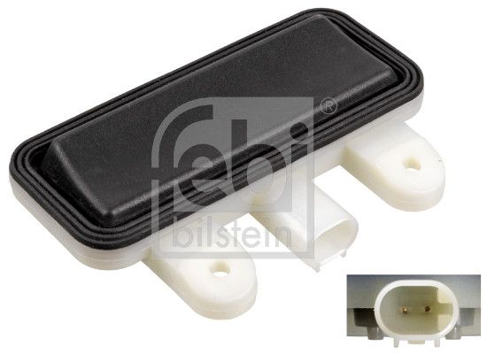 Entriegelung des Kofferraumdeckels (2 pin) passt zu: MERCEDES A (V177), A (W169), A (W176), A (W177), B SPORTS TOURER (W245), B SPORTS TOURER (W246, W242), B SPORTS TOURER (W247), C (CL203) 05.02-