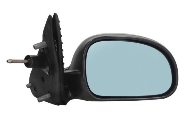 Außenspiegel R (mechanisch, gewölbt, grundiert) passt zu: PEUGEOT 406 11.95-03.99