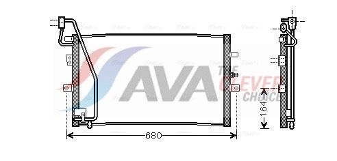 Kondensator, Klimaanlage