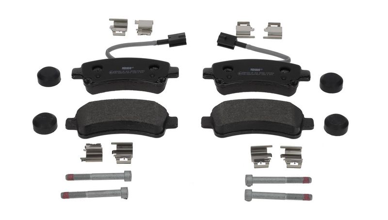 Bremsbelagsatz, Scheibenbremse