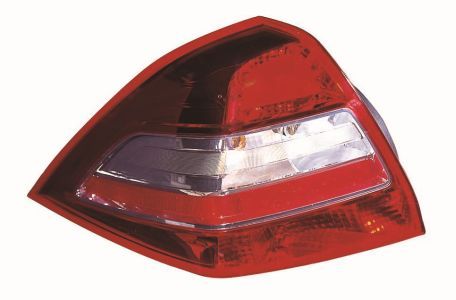 Lampe hinten L (P21/5W/P21W, blinkerfarbe weiß, glasfarbe rot) passt zu: RENAULT MEGANE II Sedan 4D 01.06-12.09