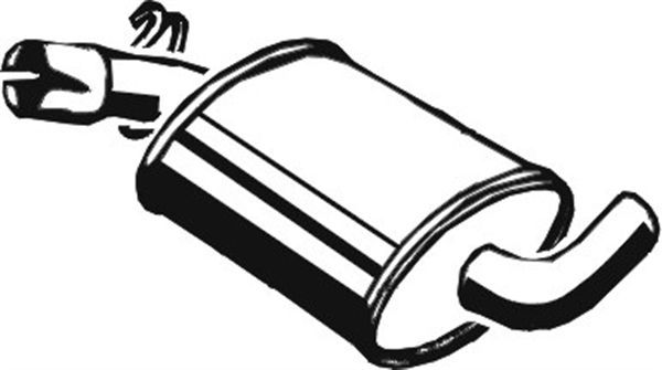 Mittelschalldämpfer