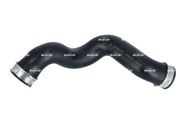 Luftkühlerschlauch R (vorne, durchmesser 20mm, länge 150mm, schwarz) passt zu: MERCEDES CLS (C219), E (W211), VW PASSAT B5.5 1.9D/3.0D 11.00-12.10