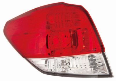 Lampe hinten R (W21W/W5W/WY21W, blinkerfarbe weiß, glasfarbe rot) passt zu: SUBARU LEGACY V BM/ BR Kombi 09.09-12.14