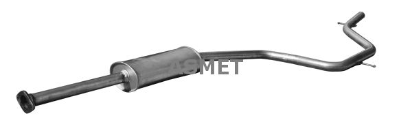 Mittelschalldämpfer