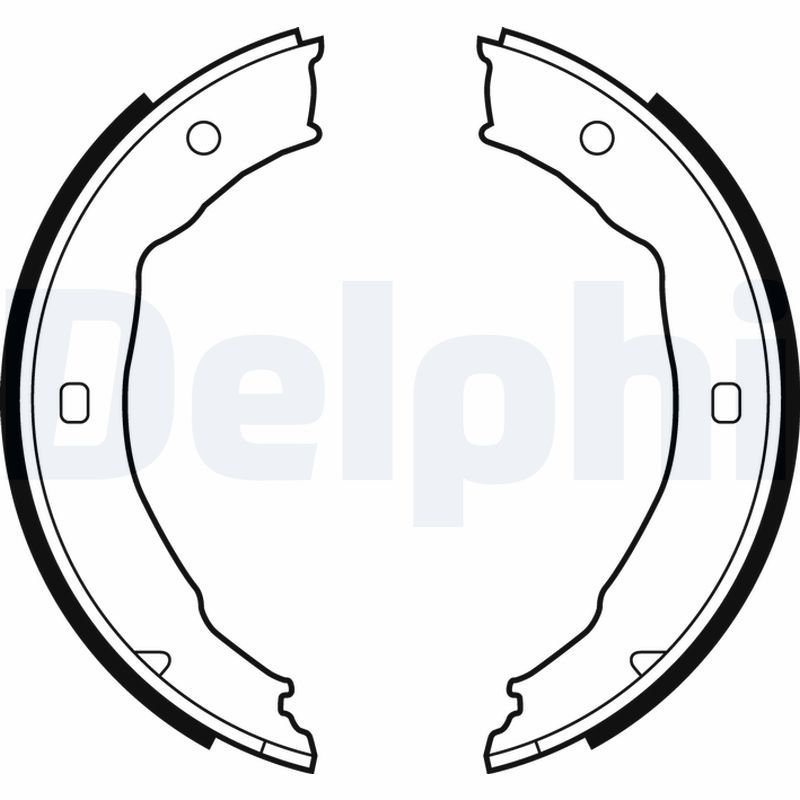 Bremsbacke passt zu: PEUGEOT 406, 607 1.6-3.0 11.95-07.11