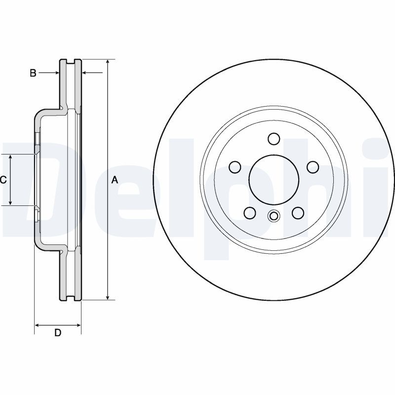 Bremsscheibe vorne L/R passt zu: BMW 5 (F10), 5 (F11), 5 GRAN TURISMO (F07), 6 (F12), 6 (F13), 6 GRAN COUPE (F06), 7 (F01, F02, F03, F04) 2.0-3.0H 09.08-10.18