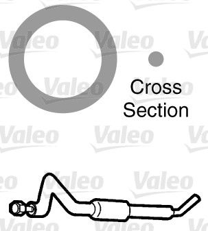 VALEO gaskets for air conditioning OPEL