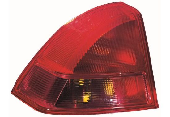 Lampe hinten L (äußerer Teil, blinkerfarbe gelb, glasfarbe rot) passt zu: HONDA ACCORD VI 10.98-06.03