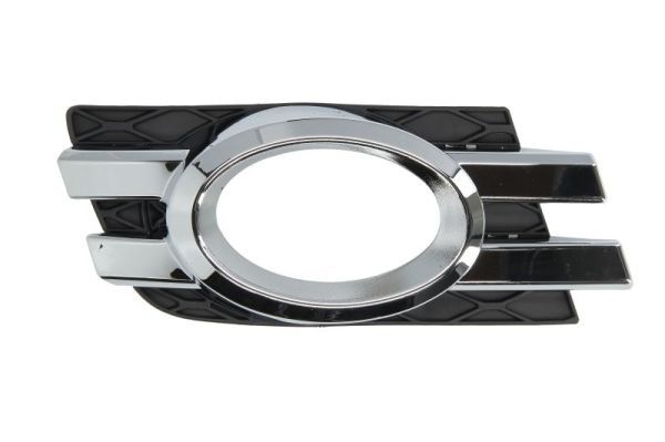 Stoßstangengitter vorne R (mit Löchern für Halogenscheinwerfer, chrom/schwarz) passt zu: MERCEDES GL-KLASA X164 09.06-06.11