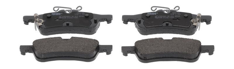 Bremsbelagsatz, Scheibenbremse