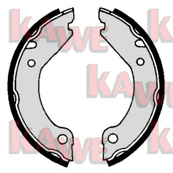 Bremsbackensatz, Feststellbremse