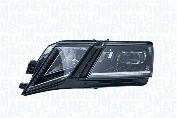 Scheinwerfer R (LED, automatisch, mit motor, kein Controller) passt zu: SKODA OCTAVIA III 06.16-11.19
