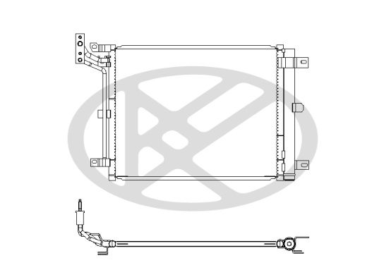 Kondensator, Klimaanlage