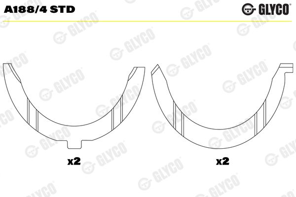 Distanzscheibe, Kurbelwelle