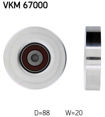 Umlenk-/Führungsrolle, Keilrippenriemen