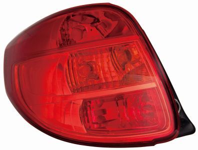 Lampe hinten L (P21W, blinkerfarbe gelb, glasfarbe rot) passt zu: FIAT SEDICI, SUZUKI SX4 06.06-12.15