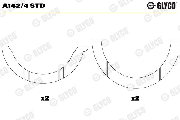 Distanzscheibe, Kurbelwelle