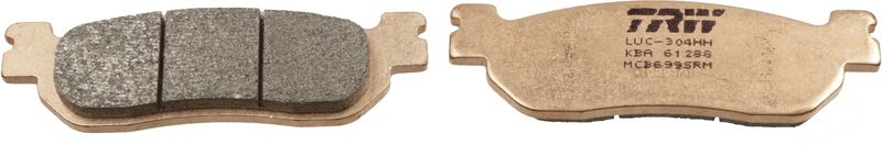 Bremsbelagsatz, Scheibenbremse