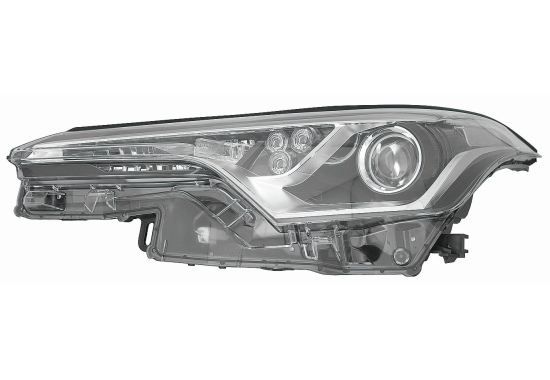 Scheinwerfer R (HIR2/LED/PY21W, elektrisch, ohne motor) passt zu: TOYOTA C-HR 1 10.16-04.19