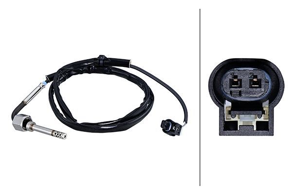 Abgastemperatursensor (hinter dem partikelfilter) passt zu: CHRYSLER 300C, JEEP COMMANDER, GRAND CHEROKEE III 3.0D 06.05-11.12