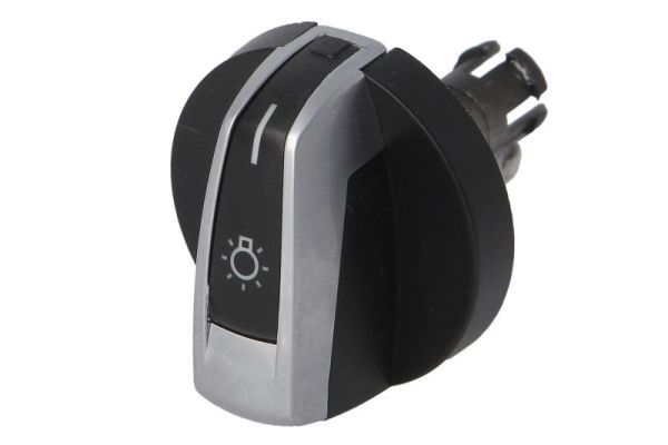 Element-Schalter, (en) light switch knob (farbe: chrom/schwarz) passt zu: BMW 5 F10, F11, 6 F12, F13, 6 GRAN COUPE F06, 7 F01, F02, F03, F04, X3 F25, X4 F26 06.08-05.18