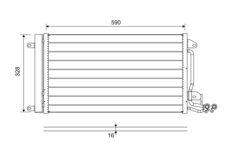 Kondensator, Klimaanlage