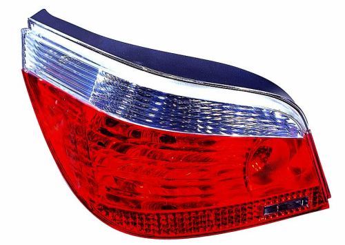 Lampe hinten R (P21W/W16W, blinkerfarbe weiß, glasfarbe rot) passt zu: BMW 5 E60, E61 Sedan 07.03-02.07